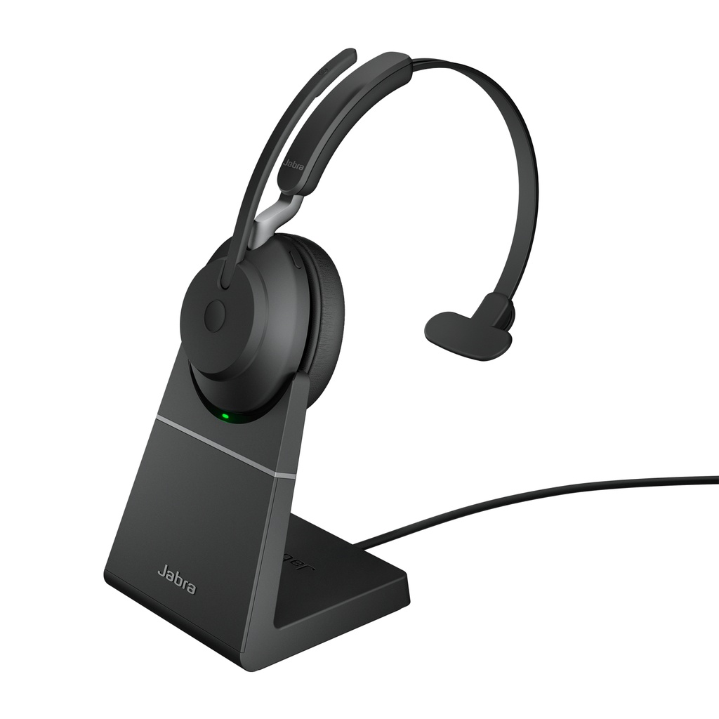 [410816440038] Jabra 26599-889-989 hoofdtelefoon/headset Draadloos Hoofdband Kantoor/callcenter USB Type-A Bluetooth Zwart