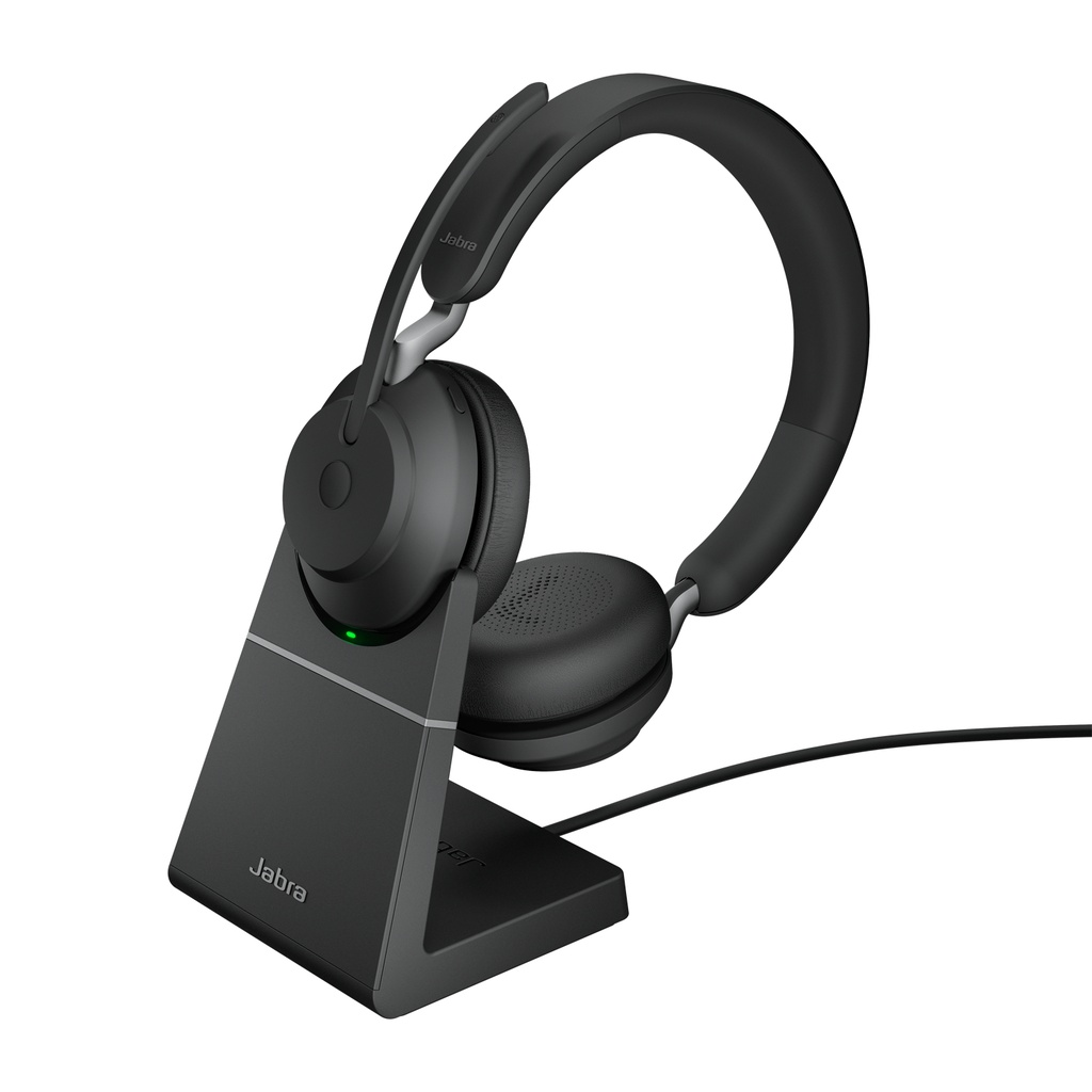 [410816440043] Jabra 26599-989-989 hoofdtelefoon/headset Draadloos Hoofdband Kantoor/callcenter USB Type-A Bluetooth Zwart