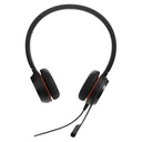 Jabra 4999-829-409 hoofdtelefoon/headset Bedraad Hoofdband Kantoor/callcenter USB Type-A Bluetooth Zwart