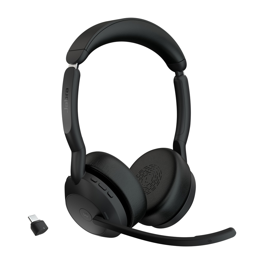 [410816440153] Jabra 25599-999-899 hoofdtelefoon/headset Draadloos Hoofdband Kantoor/callcenter Bluetooth Oplaadhouder Zwart