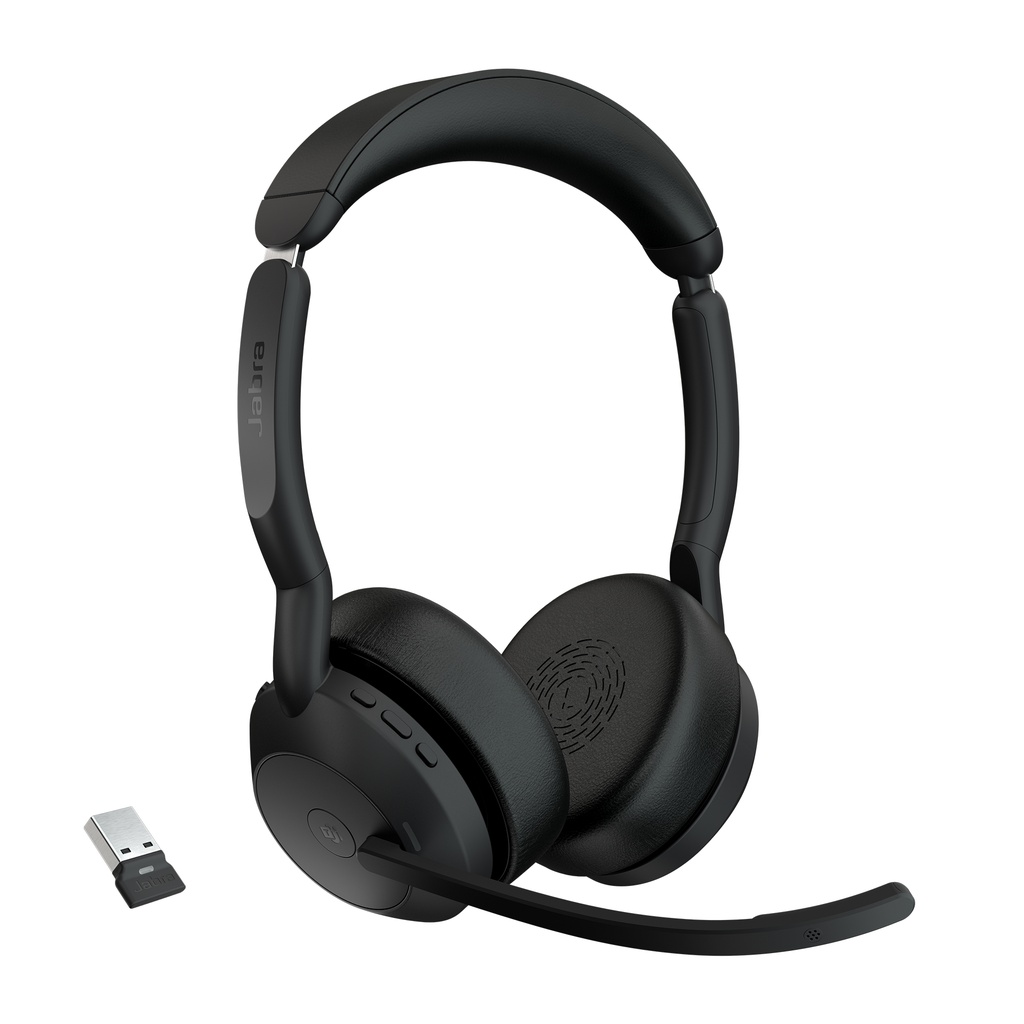 [410816440155] Jabra 25599-999-999 hoofdtelefoon/headset Draadloos Hoofdband Kantoor/callcenter Bluetooth Oplaadhouder Zwart