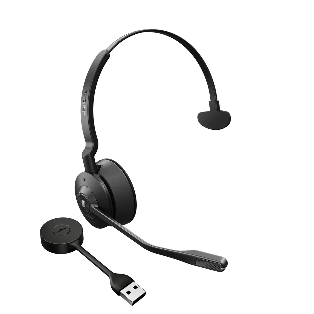 [410816440193] Jabra 9553-450-111 hoofdtelefoon/headset Draadloos Hoofdband Kantoor/callcenter Zwart, Titanium