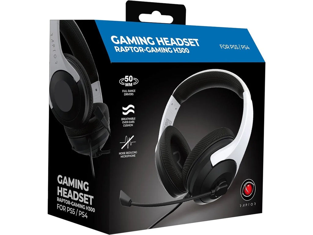 [410864440004] RAPTOR RAPTOR H300 GAMING STEREO HEADSET