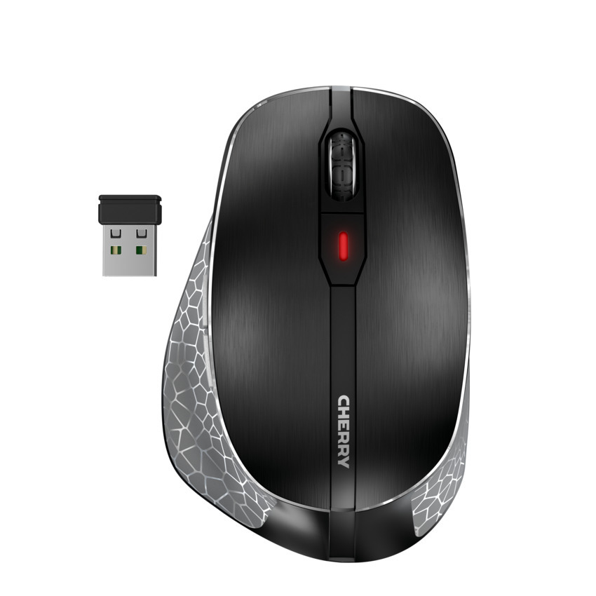 [410867440036] CHERRY MW 8C ERGO muis Rechtshandig RF-draadloos + Bluetooth Optisch 3000 DPI