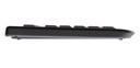 CHERRY KC 1000 toetsenbord Universeel USB AZERTY Frans Zwart