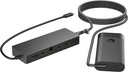 HP Universal USB-C-hub- en laptopladercombinatie
