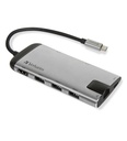 Verbatim USB-C-multipoort-hub USB 3.0 | HDMI | Gigabit-ethernet | SD/microSD