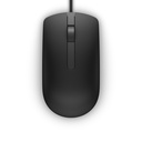 DELL MS116 muis Kantoor Ambidextrous USB Type-A Optisch 1000 DPI