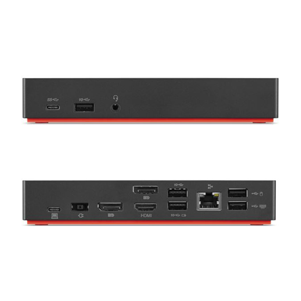 [415601440002] Origin Storage 40AF0135EU laptop dock & poortreplicator Docking USB 3.2 Gen 1 (3.1 Gen 1) Type-A + Type-C Houtskool, Rood