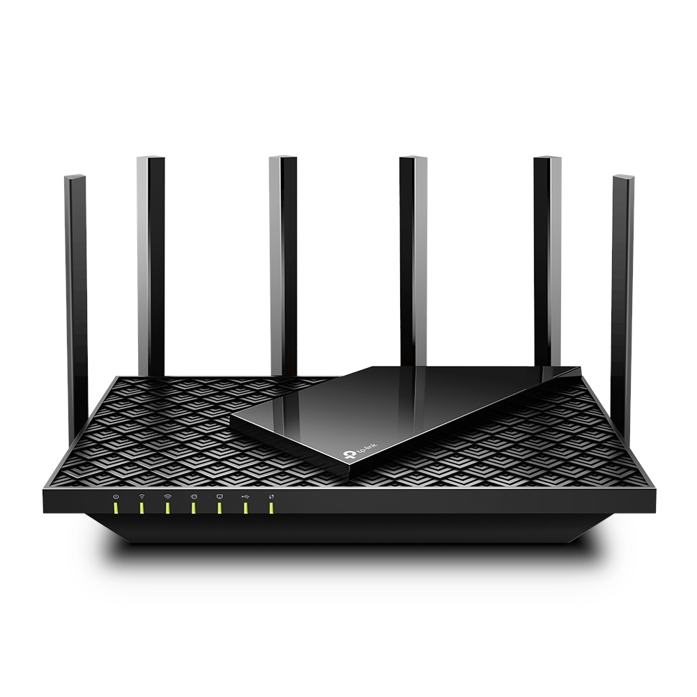 [415748440054] TP-Link Archer AX73 draadloze router Gigabit Ethernet Dual-band (2.4 GHz / 5 GHz) Zwart