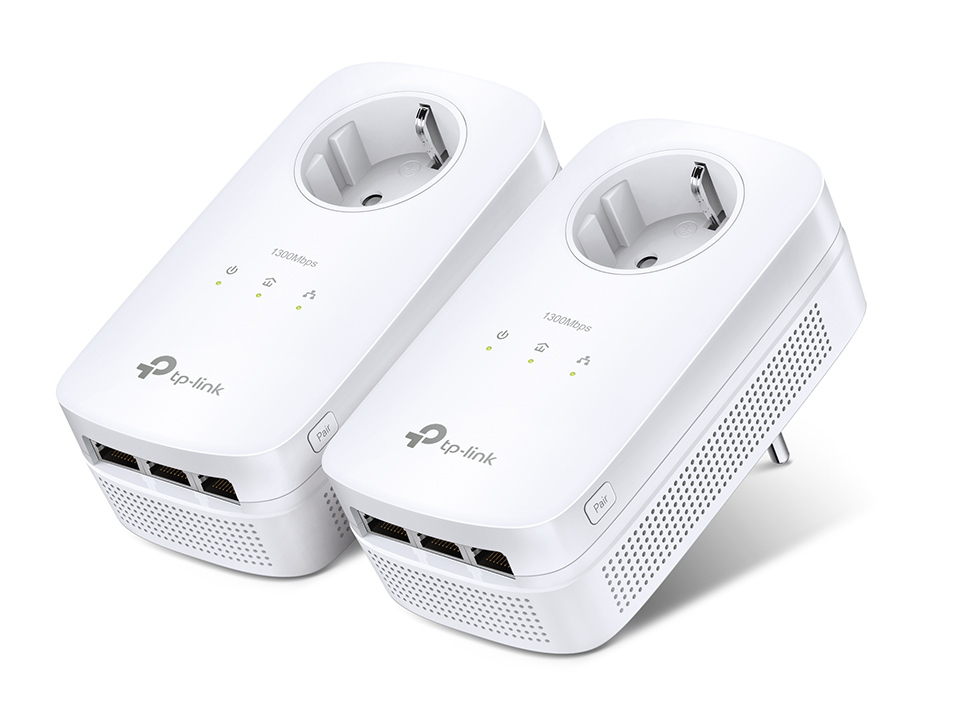 TP-Link TL-PA8030P KIT PowerLine-netwerkadapter 1200 Mbit/s Ethernet LAN Wit 2 stuk(s)