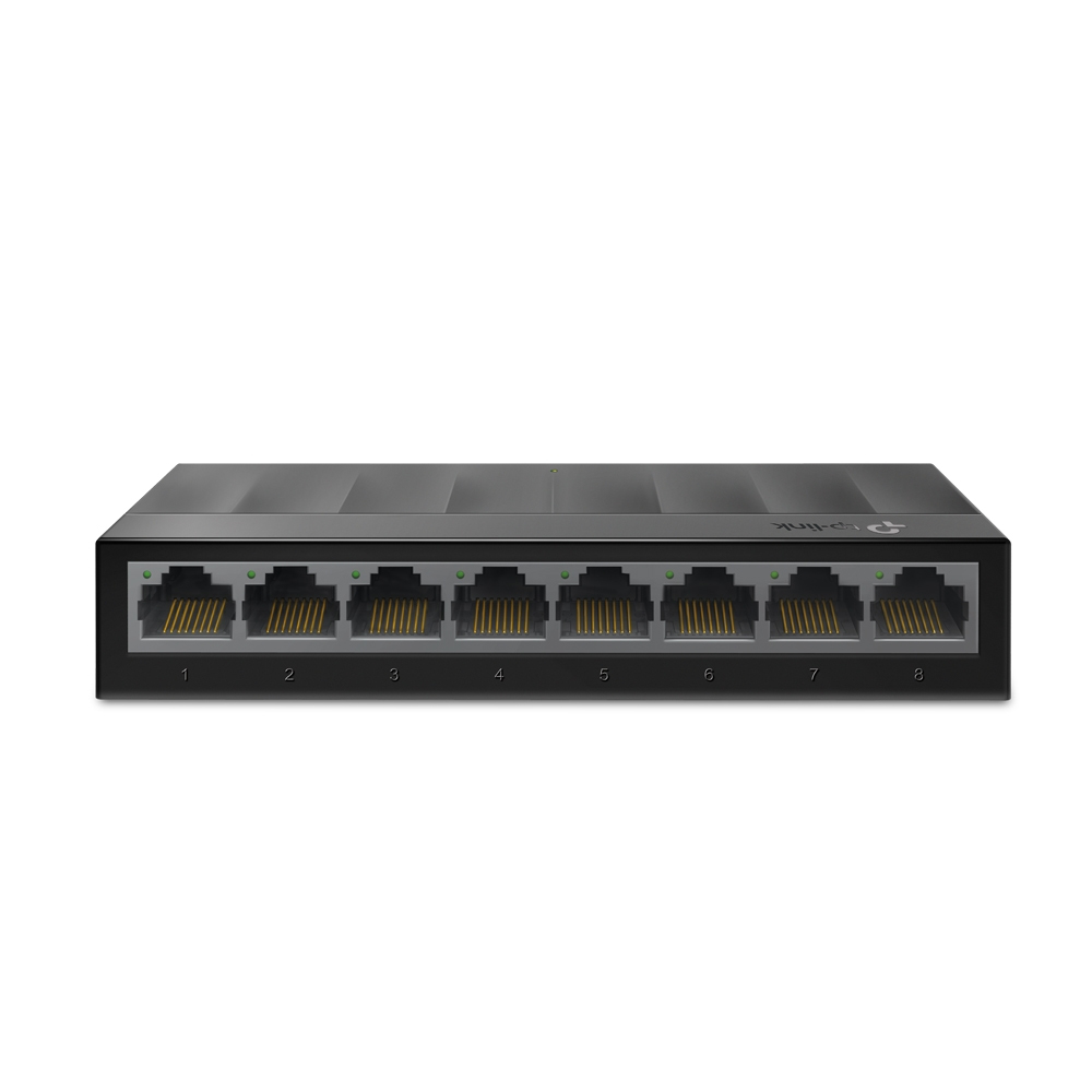 [415748440063] TP-Link LS1008G Unmanaged Gigabit Ethernet (10/100/1000) Zwart