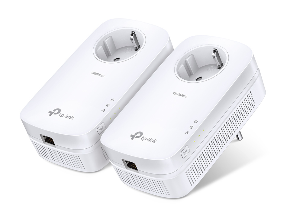 [415748440082] TP-Link TL-PA8010P KIT PowerLine-netwerkadapter 1300 Mbit/s Ethernet LAN Wit 2 stuk(s)