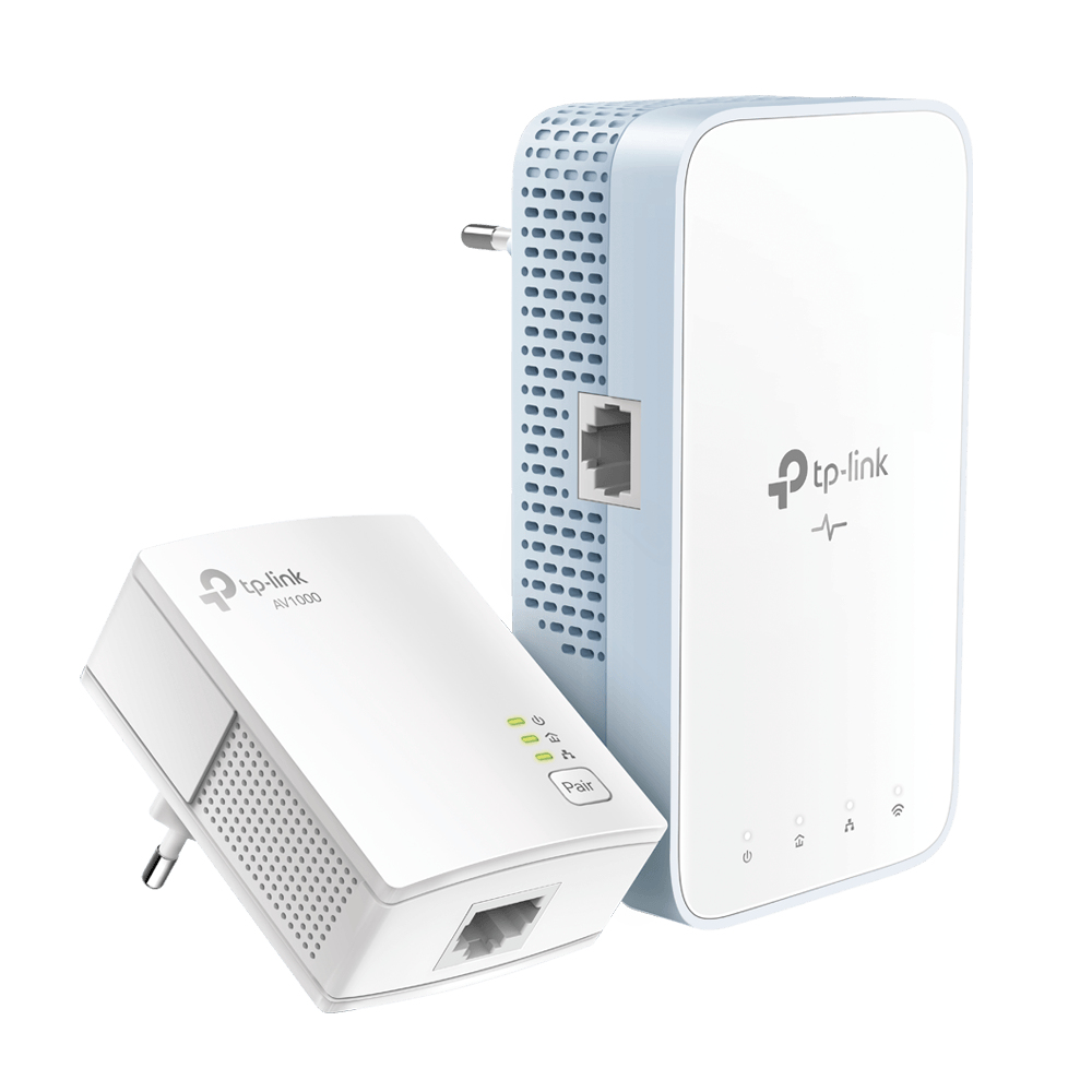 TP-Link TL-WPA1000 KIT PowerLine-netwerkadapter 1000 Mbit/s Ethernet LAN Wifi Wit 2 stuk(s)