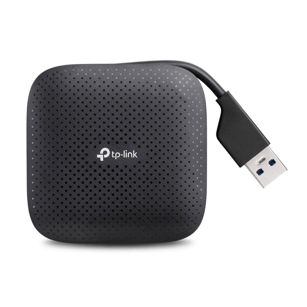 TP-Link UH400 USB 3.2 Gen 1 (3.1 Gen 1) Type-A 5000 Mbit/s Zwart