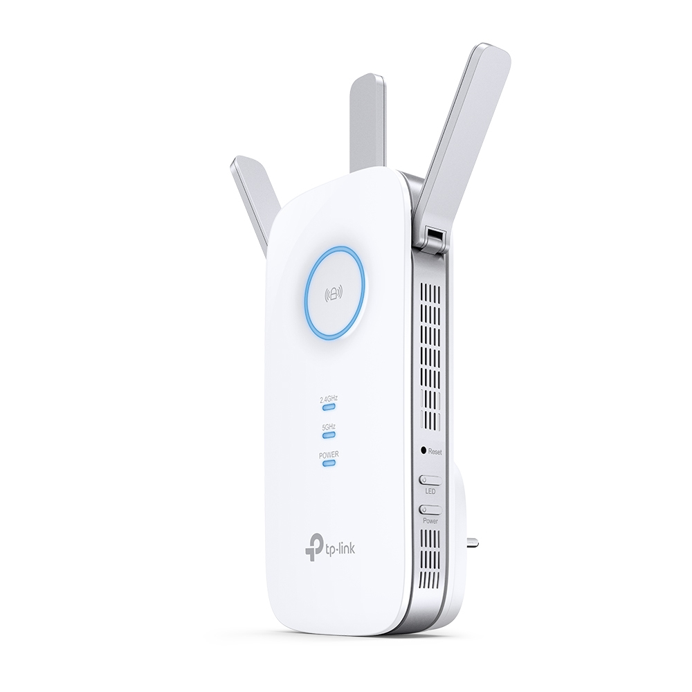 TP-Link RE550 netwerkextender Netwerkzender & -ontvanger Wit 10, 100, 1000 Mbit/s