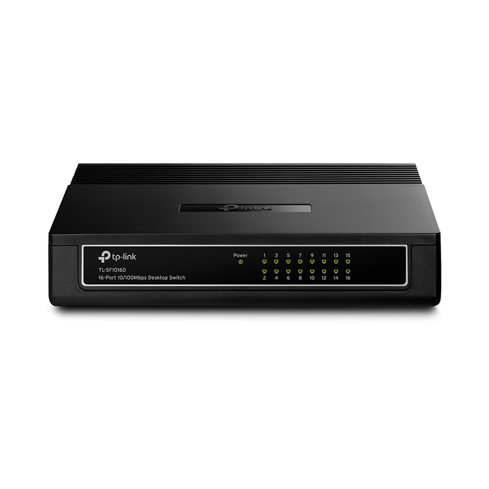 [415748440112] TP-Link TL-SF1016D Unmanaged Fast Ethernet (10/100) Zwart