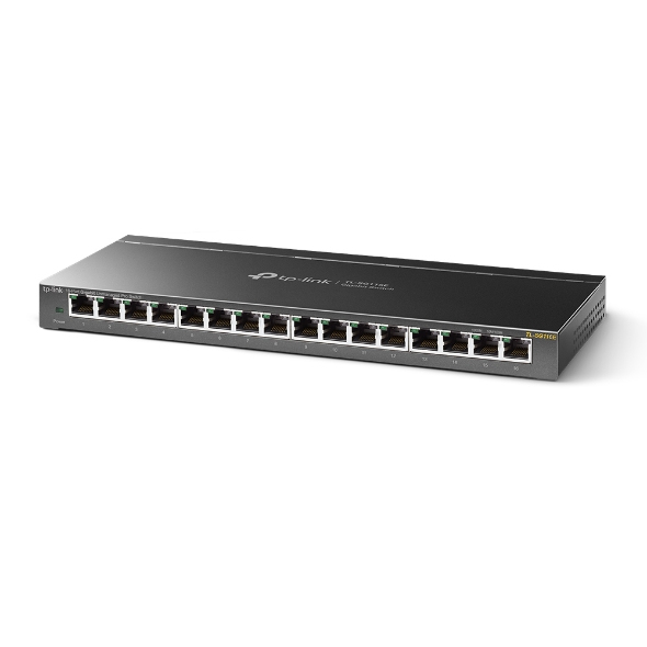 [415748440118] TP-Link TL-SG116E Unmanaged L2 Gigabit Ethernet (10/100/1000) Zwart