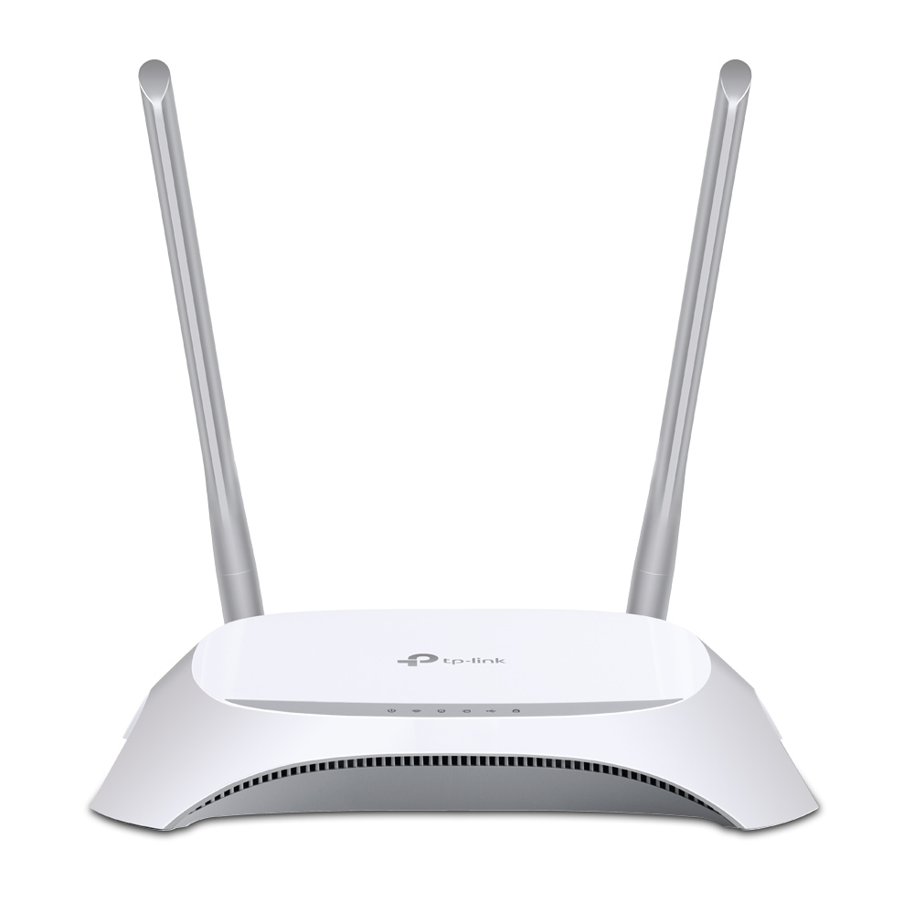 TP-Link TL-MR3420 draadloze router Fast Ethernet Single-band (2.4 GHz) Zwart, Wit