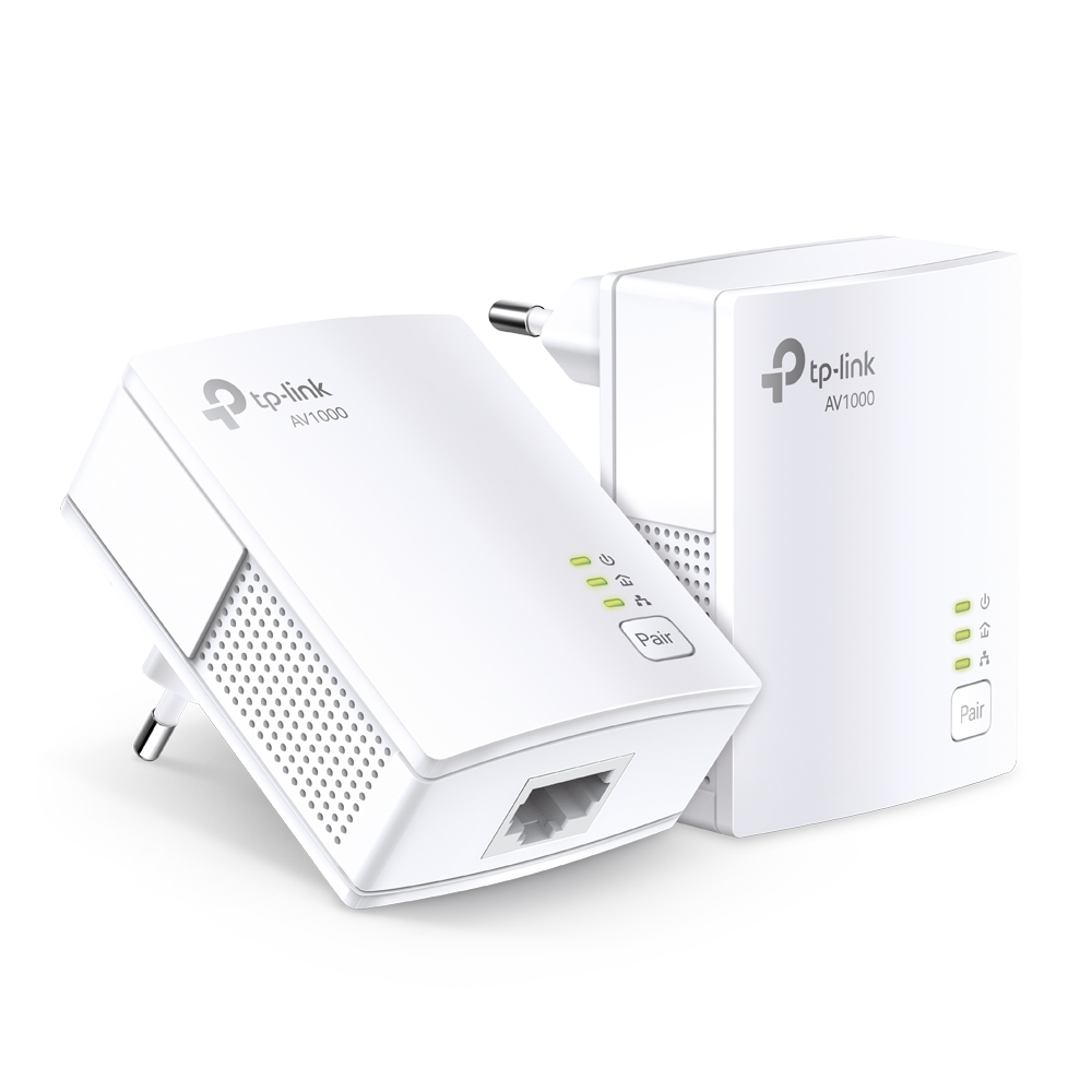 [415748440161] TP-Link TL-PA7017 KIT PowerLine-netwerkadapter 1000 Mbit/s Ethernet LAN Wit 2 stuk(s)