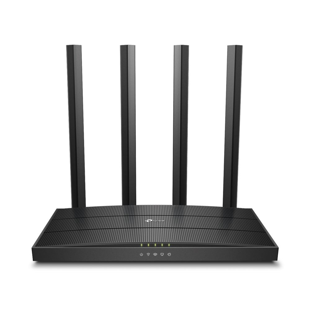 TP-Link Archer C6 draadloze router Fast Ethernet Dual-band (2.4 GHz / 5 GHz) Wit