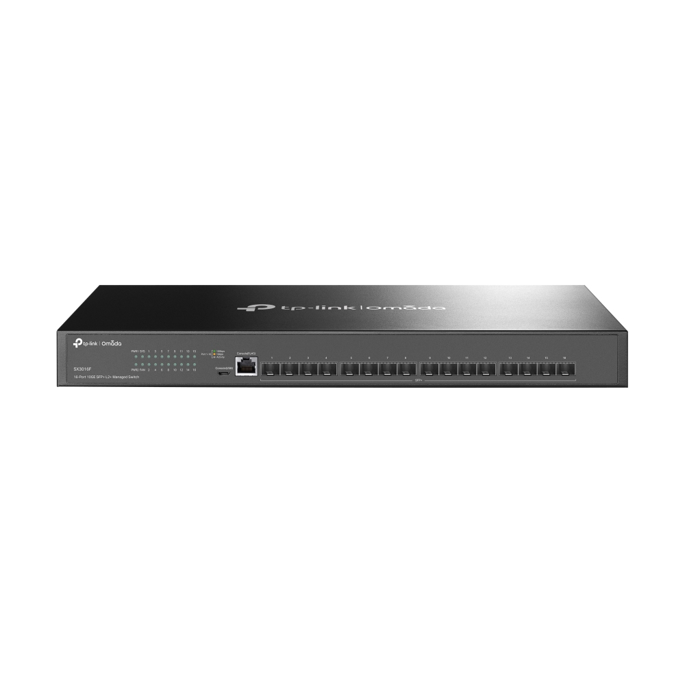 [415748440178] TP-Link Omada SX3016F netwerk-switch Managed L2+/L3 Zwart
