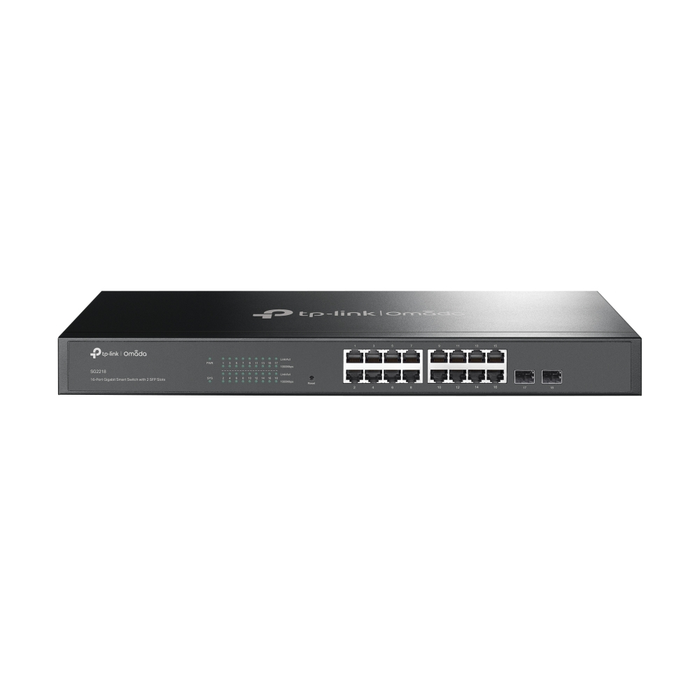 [415748440187] TP-Link Omada SG2218 netwerk-switch Managed L2/L2+ Gigabit Ethernet (10/100/1000) 1U Zwart