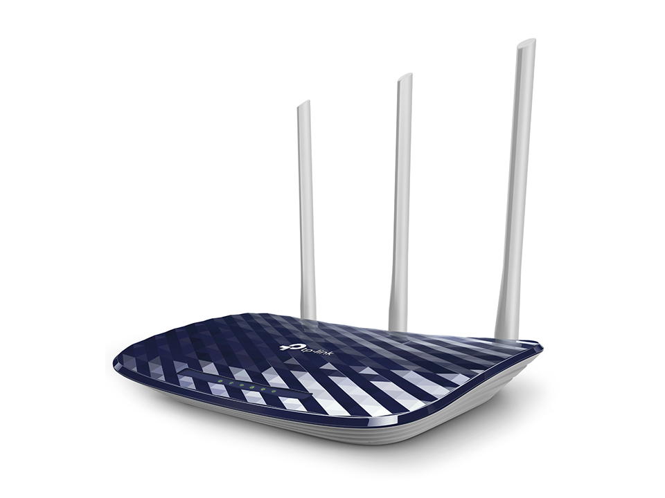 [415748440232] TP-Link AC750 draadloze router Fast Ethernet Dual-band (2.4 GHz / 5 GHz) Zwart, Wit