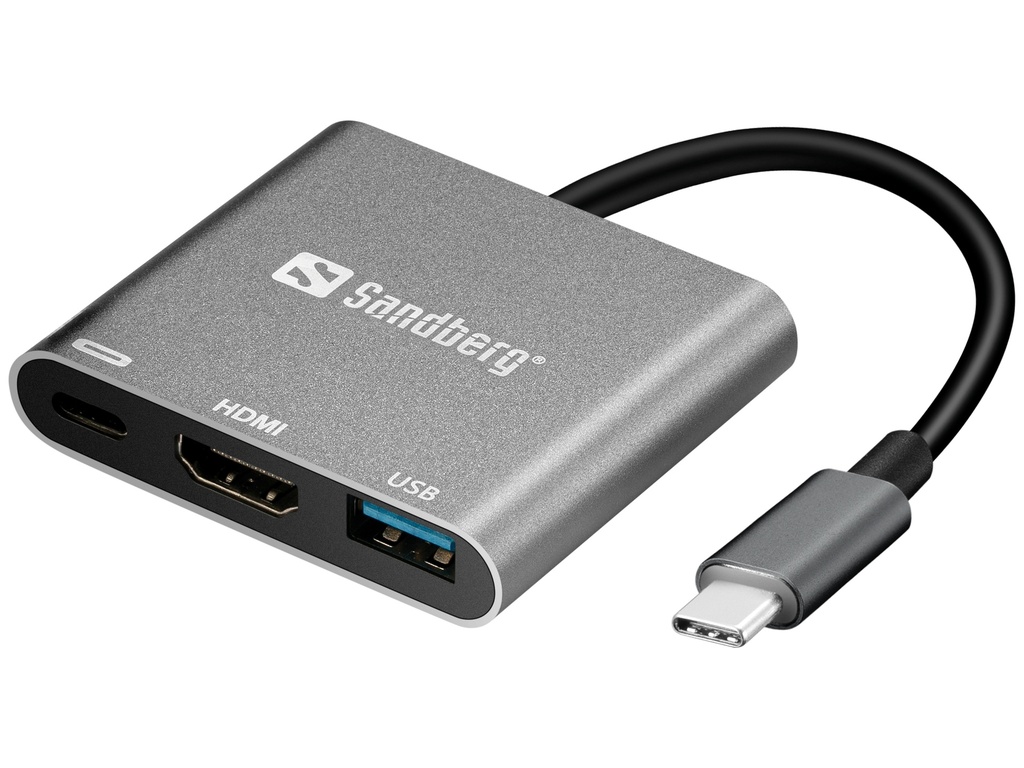 [415811440011] Sandberg USB-C Mini Dock HDMI+USB