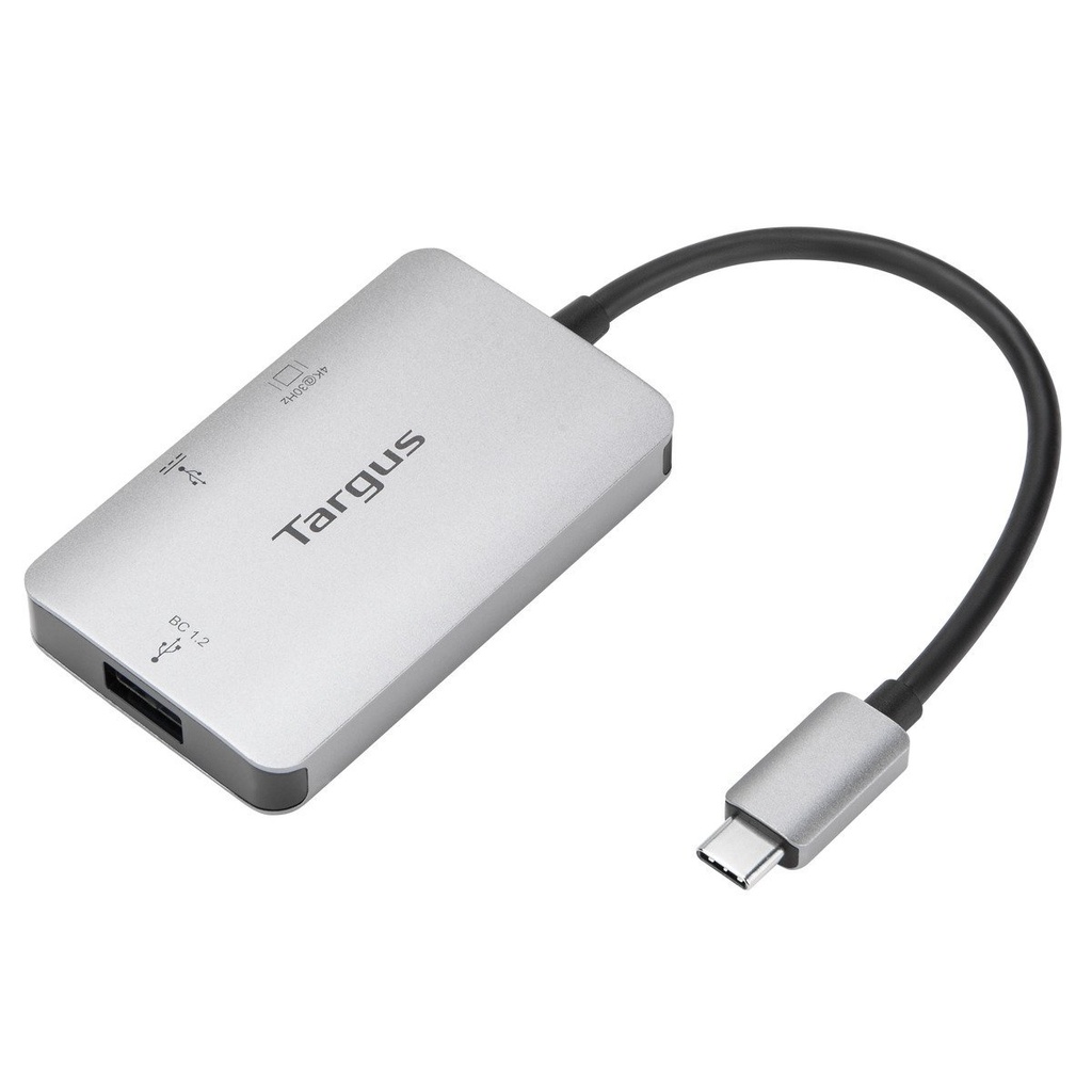 Targus ACA948EU interface hub USB 3.2 Gen 1 (3.1 Gen 1) Type-C 5000 Mbit/s Zilver