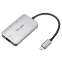 Targus ACA948EU interface hub USB 3.2 Gen 1 (3.1 Gen 1) Type-C 5000 Mbit/s Zilver