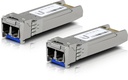 Ubiquiti UACC-OM-SM-10G-D-2 netwerk transceiver module Vezel-optiek 10000 Mbit/s SFP+ 1310 nm