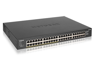 [415853440065] NETGEAR GS348PP Unmanaged Gigabit Ethernet (10/100/1000) Power over Ethernet (PoE) Zwart