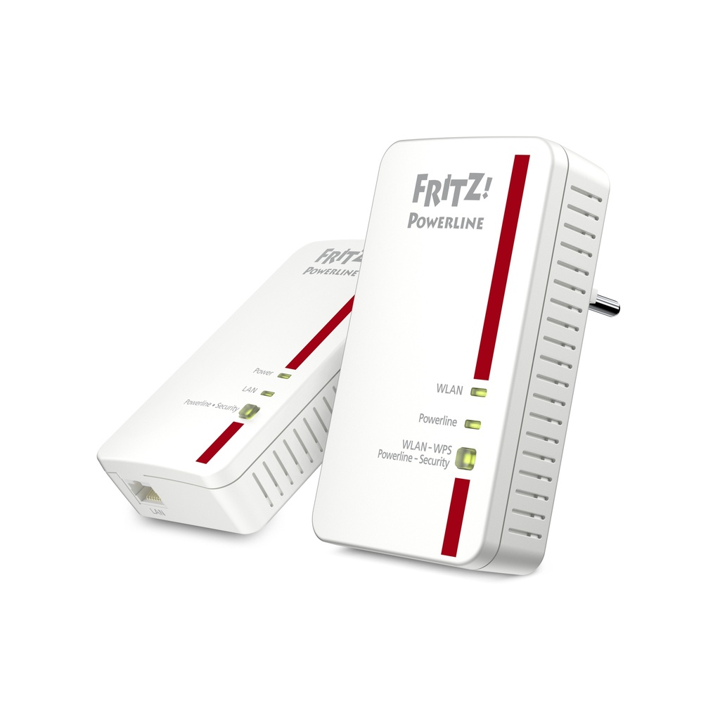 FRITZ!Powerline 1240E WLAN Set 1200 Mbit/s Ethernet LAN Wifi Wit 1 stuk(s)