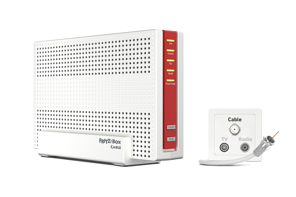 FRITZ!Box 6690 draadloze router Gigabit Ethernet Dual-band (2.4 GHz / 5 GHz) Wit