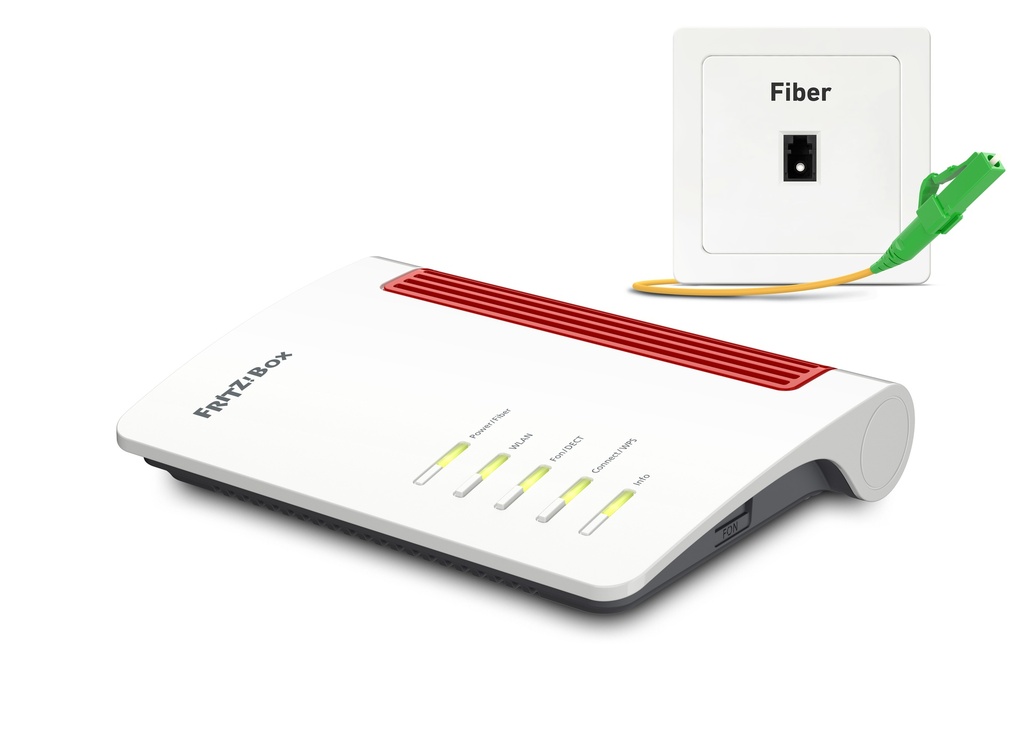 [415854440017] FRITZ!Box 5530 draadloze router Gigabit Ethernet Dual-band (2.4 GHz / 5 GHz) Wit