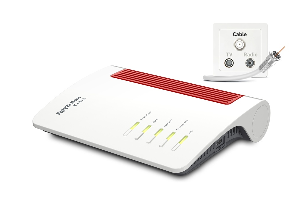AVM FRITZ!Box 6670 draadloze router Dual-band (2.4 GHz / 5 GHz) Wit