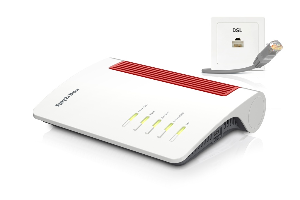 [415854440043] FRITZ!Box 7690 draadloze router 2.5 Gigabit Ethernet Dual-band (2.4 GHz / 5 GHz) Wit