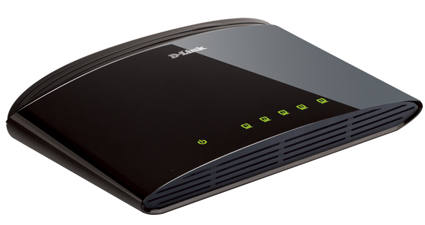 [415856440063] D-Link DES-1005D Unmanaged Fast Ethernet (10/100) Zwart
