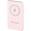 Verbatim Charge 'n' Go Magnetische Draadloze Power Bank 5000mAh Roze