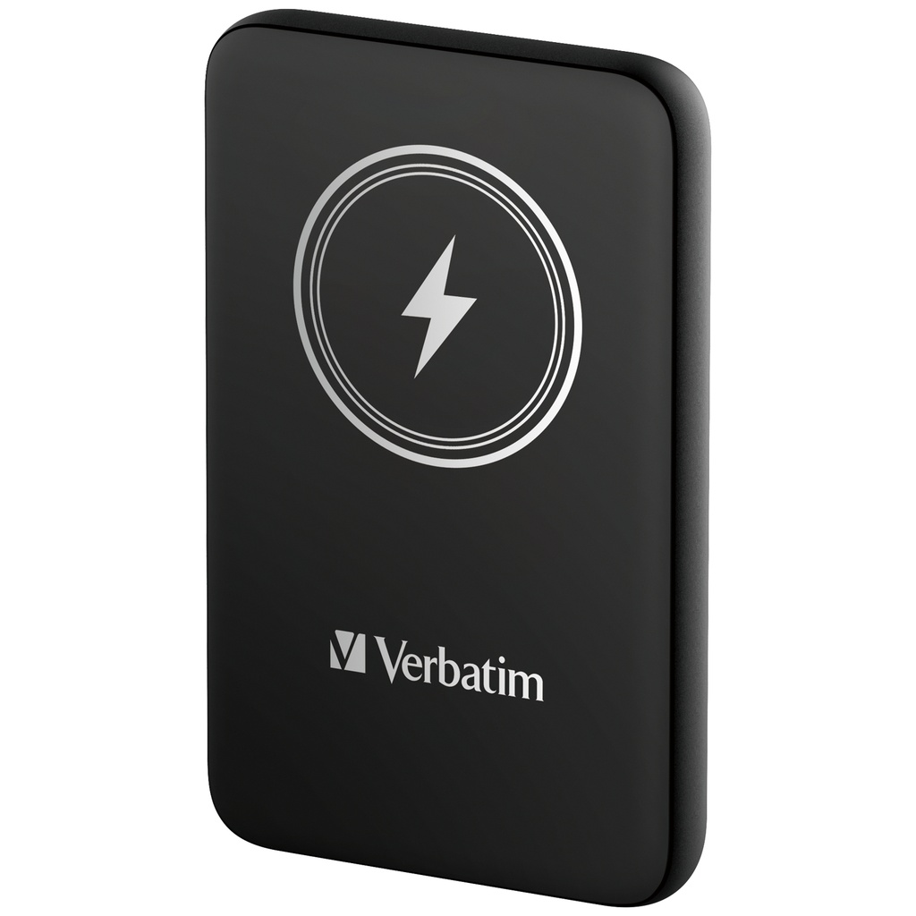 Verbatim Charge 'n' Go Magnetische Draadloze Power Bank 10000mAh Zwart