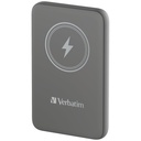 Verbatim Charge 'n' Go Magnetische Draadloze Power Bank 10000mAh Grijs