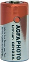 AgfaPhoto CR123A Wegwerpbatterij Lithium