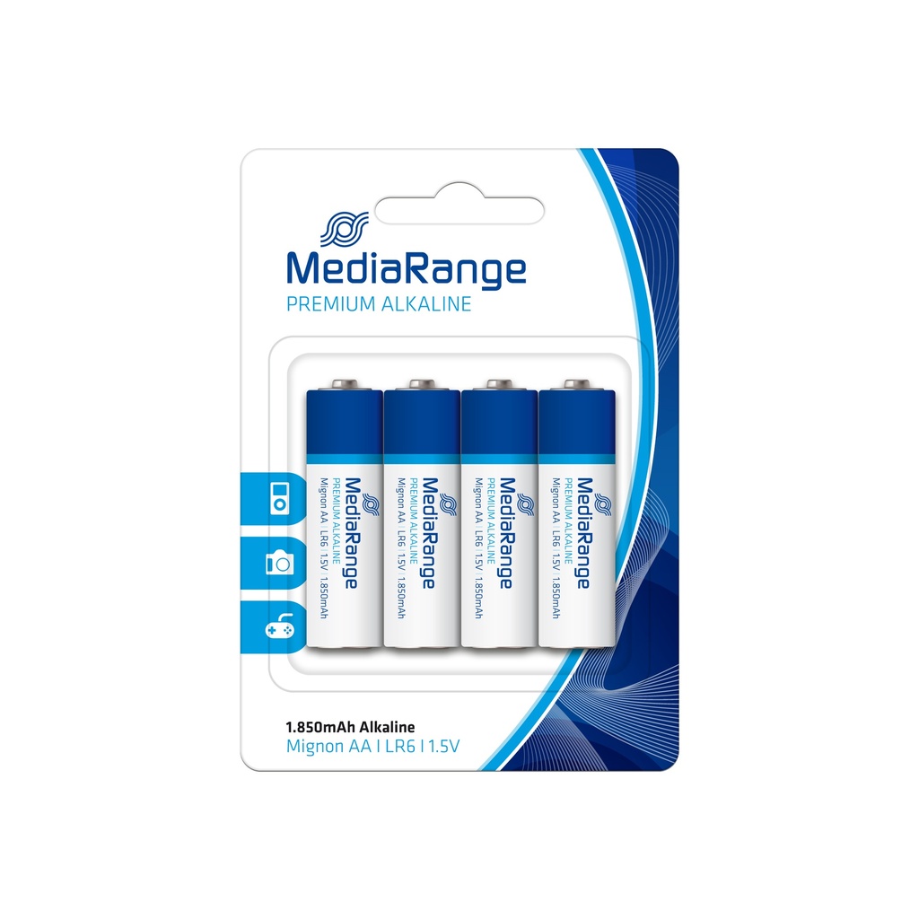 [500604440008] MediaRange MRBAT104 huishoudelijke batterij Wegwerpbatterij AA Alkaline