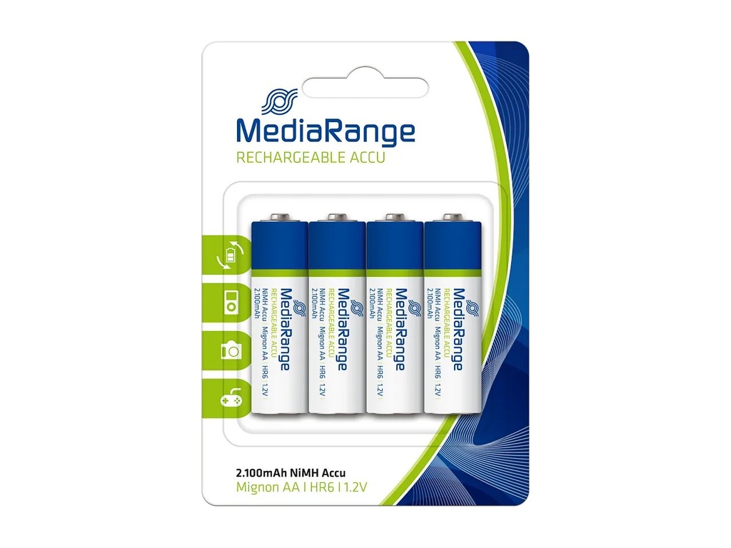 [500604440010] MEDIARANGE MRBAT121 MEDIARANGE Batteries pack of 4