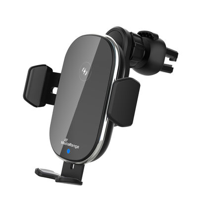 [500604440070] MediaRange MRMA117 oplader voor mobiele apparatuur Smartphone Zwart Draadloos opladen Snel opladen Auto