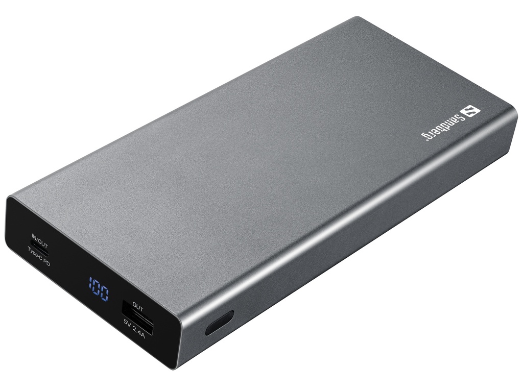 [500811440003] Sandberg Powerbank USB-C PD 100W 20000
