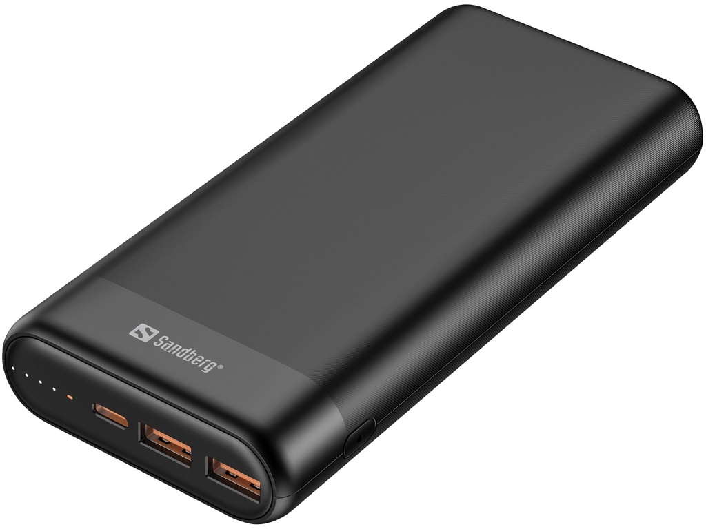 Sandberg 420-62 powerbank Lithium-Ion (Li-Ion) 20000 mAh Zwart