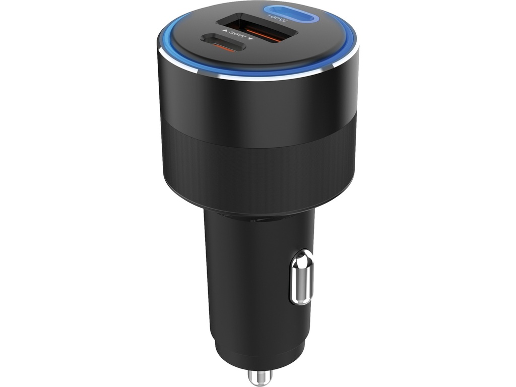 [500811440039] Sandberg Car Charger 3in1 130W USB-C PD