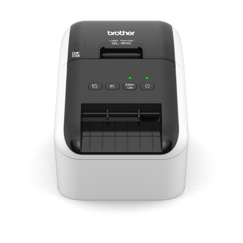 [600005440506] Brother QL-800 labelprinter Direct thermisch Kleur 300 x 600 DPI 148 mm/sec Bedraad DK